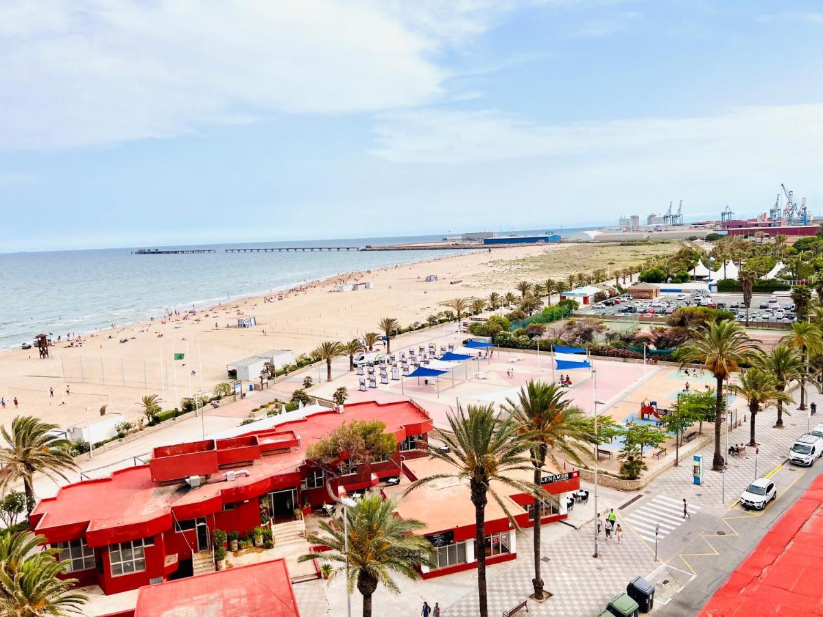 Lux Penthouse Mediterranean Views Beach Front Puerto de Sagunto Ngoại thất bức ảnh