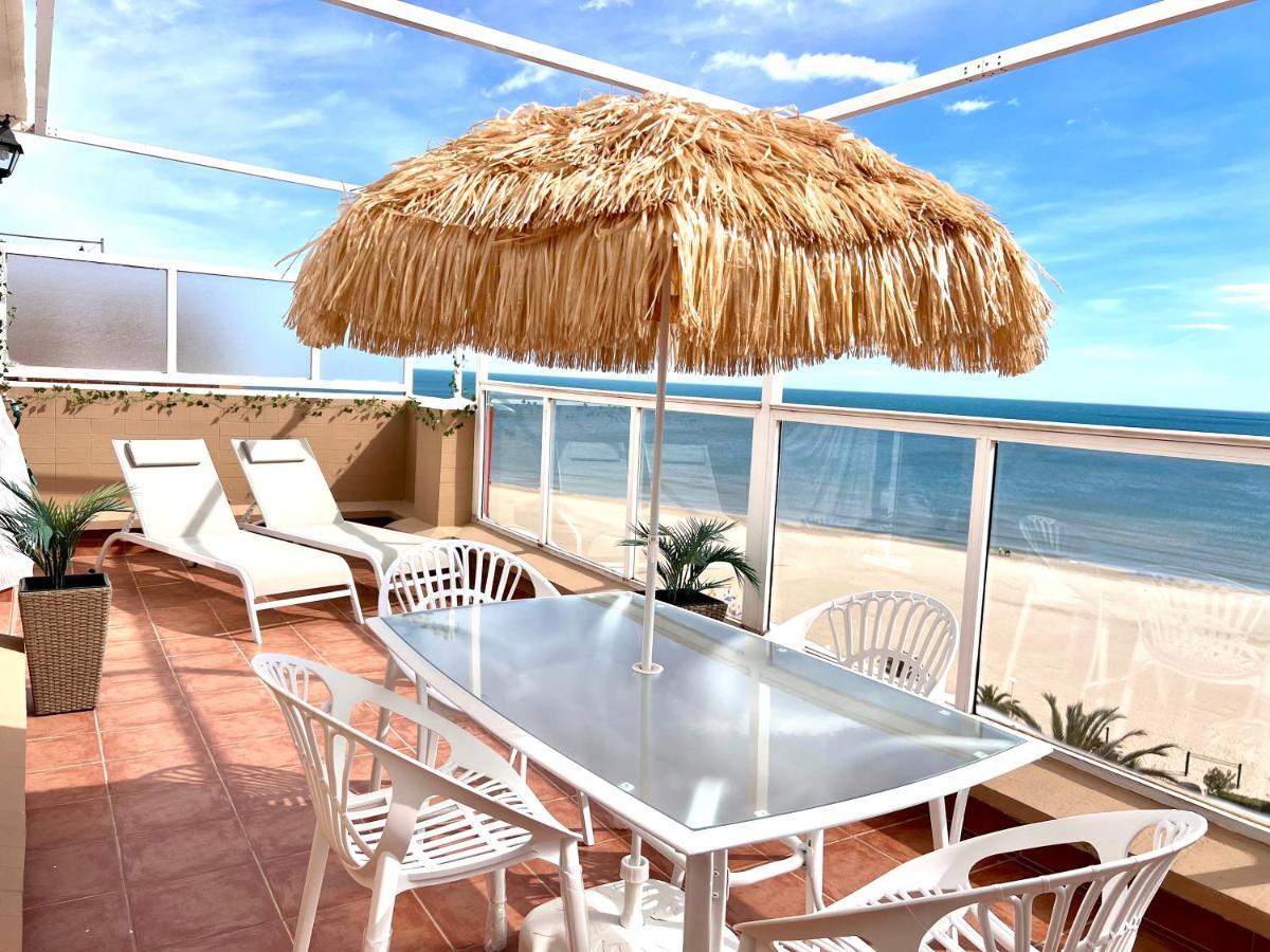 Lux Penthouse Mediterranean Views Beach Front Puerto de Sagunto Ngoại thất bức ảnh
