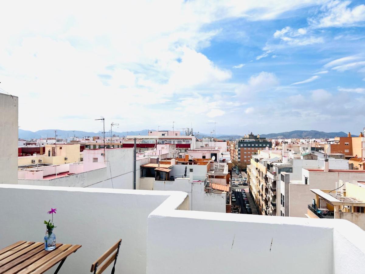 Lux Penthouse Mediterranean Views Beach Front Puerto de Sagunto Ngoại thất bức ảnh